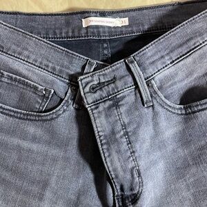 Classic faded black Levi Jean